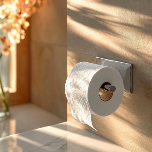 Choisir le bon porte-papier toilette mural pour un gain de place