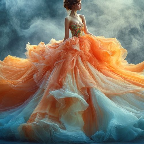 Les robes de bal princesse qui évoquent des destinations exotiques