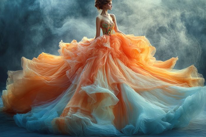 Les robes de bal princesse qui évoquent des destinations exotiques