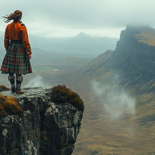 Explorer les highlands : les jupes écossaises comme compagnes de voyage élégantes