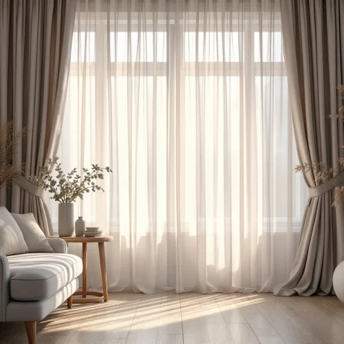 Rideaux voilage et brise bise : l’art de décorer à prix doux