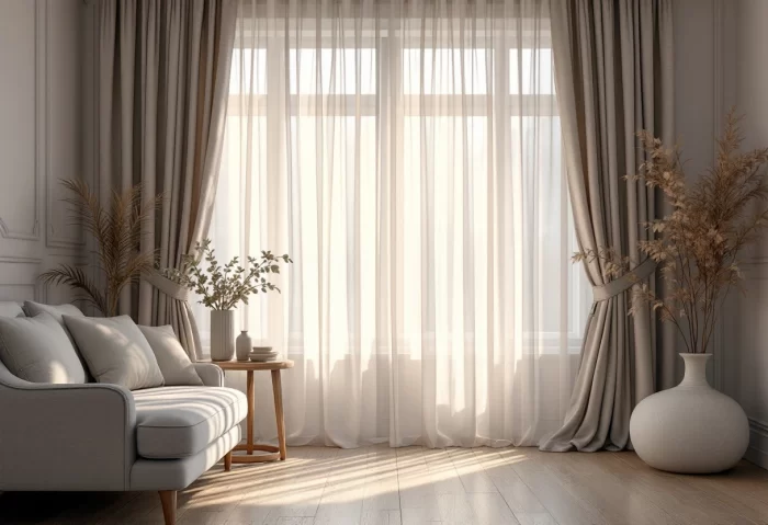 Rideaux voilage et brise bise : l’art de décorer à prix doux
