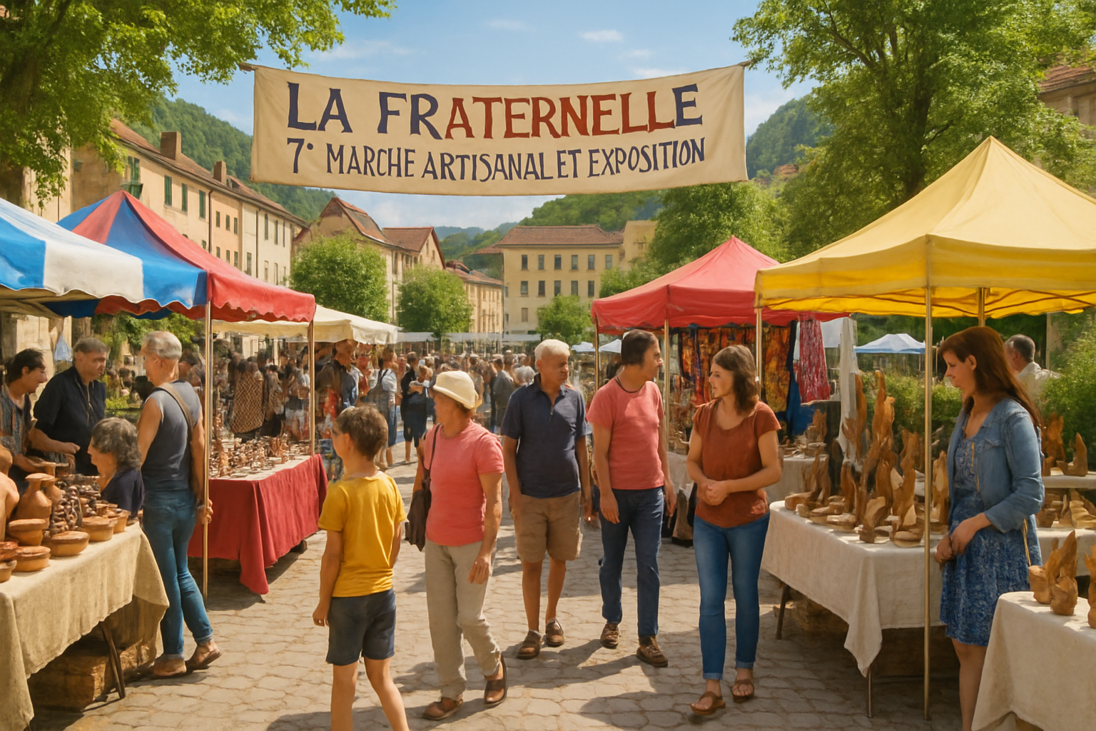découvrez la fraternelle, 7e marché frartisanale et exposition à saint-claude : dates, horaires et tarifs essentiels pour profiter de cet événement unique à ne pas manquer.