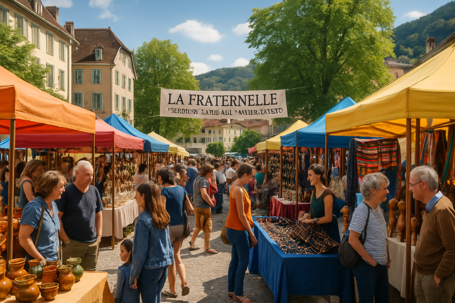découvrez la fraternelle, 7e marché frartisanale et exposition à saint-claude. retrouvez toutes les dates, horaires et tarifs pour cet événement incontournable à ne pas manquer.