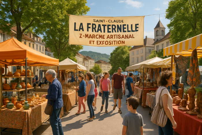 La Fraternelle : 7e Marché Frartisanale et Exposition à Saint-Claude – Dates, Horaires et Tarifs à Ne Pas Manquer