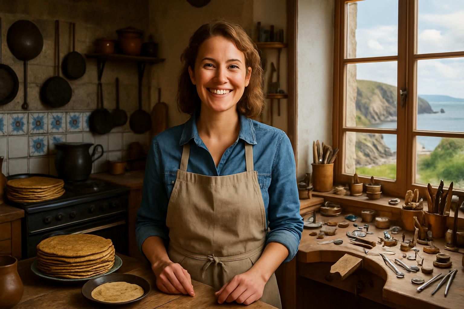 découvrez le parcours inspirant de sarah, qui a transformé sa passion pour la cuisine en un talent unique dans l'artisanat bijoutier en bretagne.