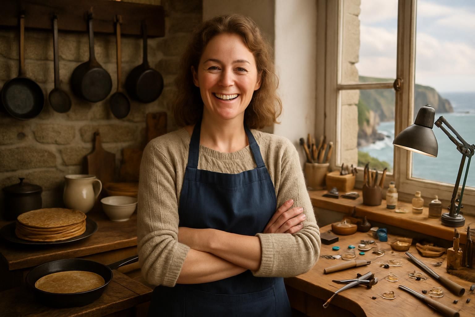 découvrez le parcours inspirant de sarah, qui a transformé sa passion pour la cuisine en un artisanat bijoutier unique en bretagne. une histoire de créativité, de savoir-faire et de réussite locale.