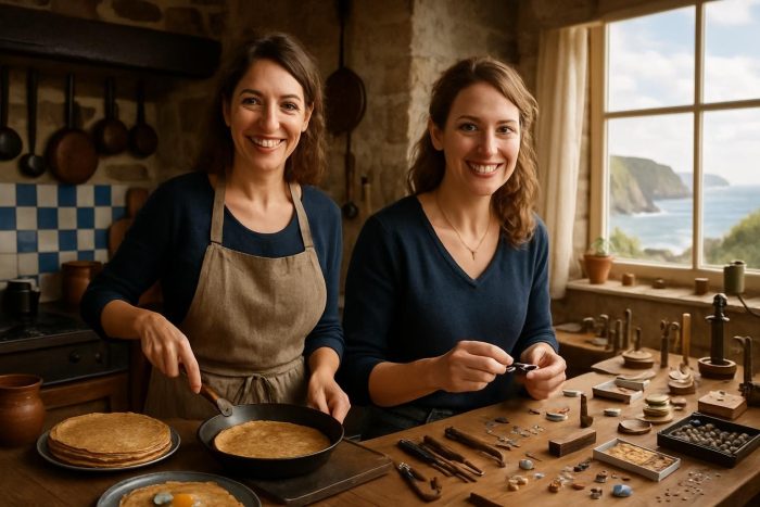 Le parcours inspirant de Sarah : de la cuisine à l’artisanat bijoutier en Bretagne