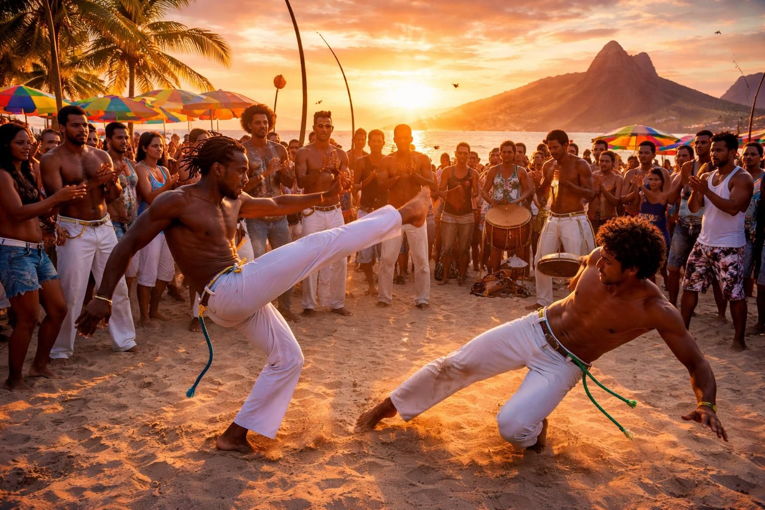 explorez le brésil à travers ses passions sportives uniques : la capoeira, art martial rythmé et culturel, et le football de plage, sport emblématique des plages ensoleillées.
