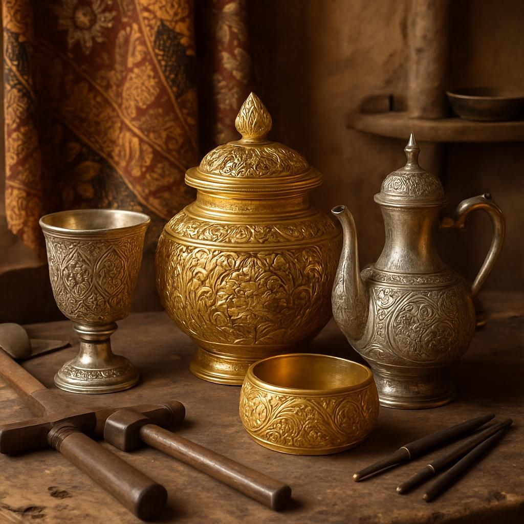 découvrez l'éclat ancestral de l'orfèvrerie indonésienne, un art précieux qui mêle traditions séculaires et savoir-faire authentique pour sublimer chaque création.