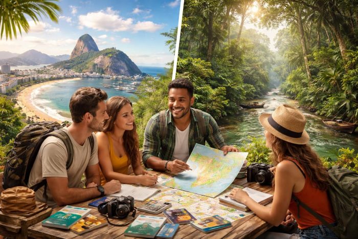 Organiser votre voyage au Brésil avec budget optimisé pour Rio et Amazonie via agences locales