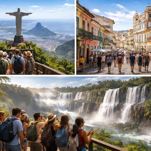 Voyager au Brésil avec un circuit organisé dans Rio, Salvador et les chutes d’Iguaçu
