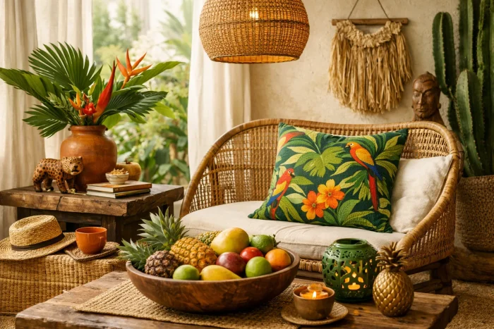 Décoration exotique chic : composer un intérieur inspiré du Brésil