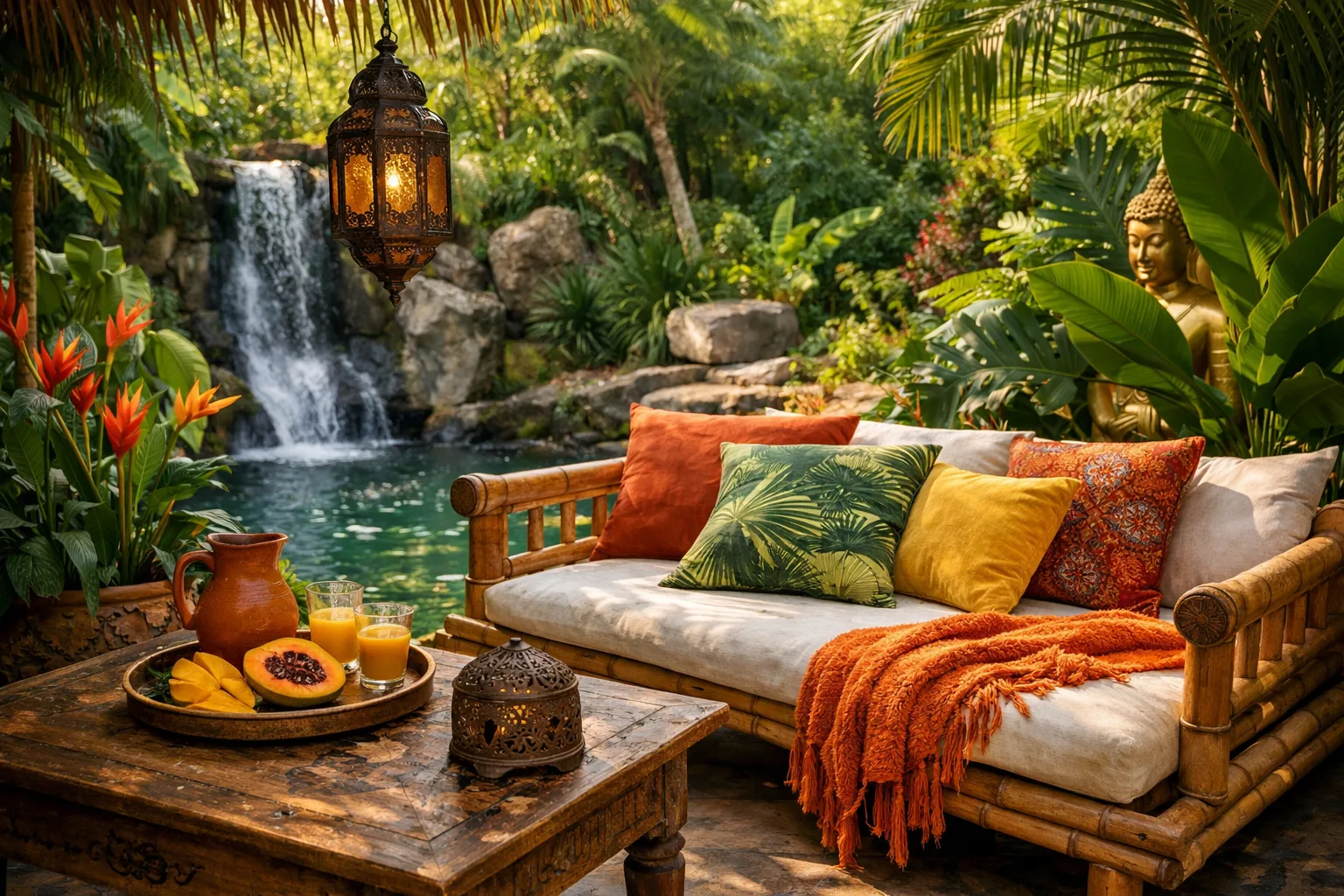 Décoration exotique de jardin : créer une oasis tropicale chez soi
